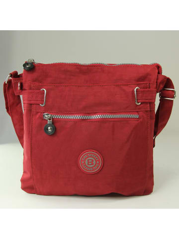 Bag Street Umhängetasche Nylon rot ca. 26cm