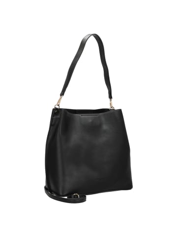 Seidenfelt Alunda Hobo - Schultertasche 33 cm (matt black) in matt black