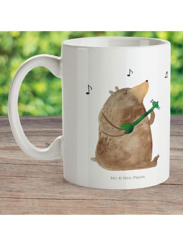 Mr. & Mrs. Panda Pott Bär Lied ohne Spruch in Weiß