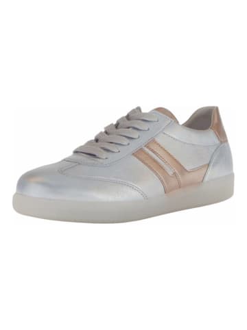 Gabor Sneaker in Silber/Beige