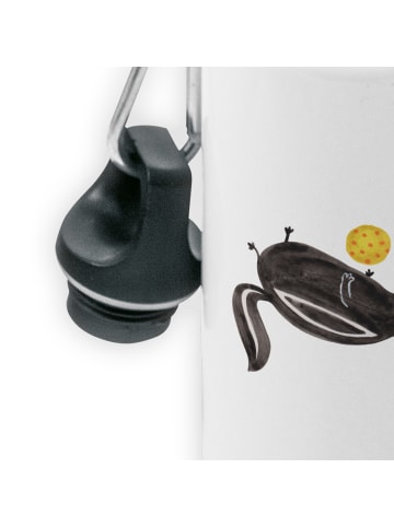 Mr. & Mrs. Panda Trinkflasche Stinktier Ball ohne Spruch in Weiß