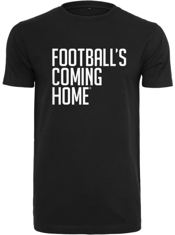 Merchcode T-Shirt "Footballs Coming Home Logo Tee" in Schwarz