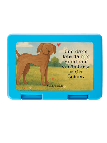 Mr. & Mrs. Panda Bento Box Hund Dogge Design mit Spruch in Weiß