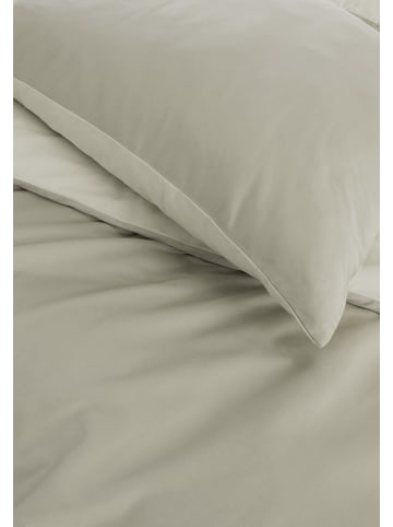 Hessnatur Satin Wende Bettwäsche-Set in seegras