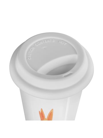 Mr. & Mrs. Panda Thermobecher Einhorn Wunsch ohne Spruch in Weiß