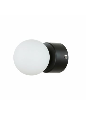 Licht-Erlebnisse Wandlampe (B)6.5 x (H)8 cm in Schwarz Weiß