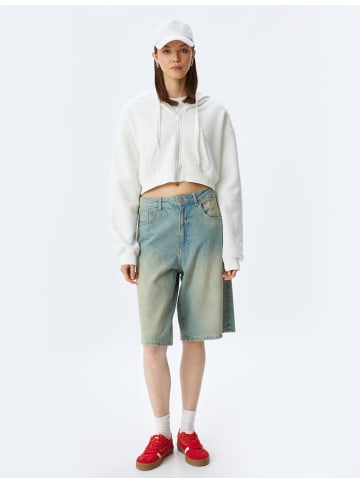 KOTON Sweatshirt in Ekru