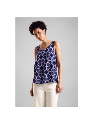 Street One Top in violet blue