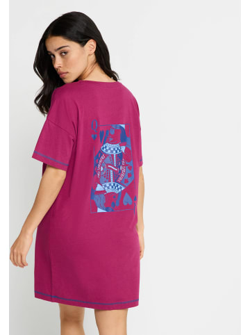 LSCN BY LASCANA Nachthemd in beere