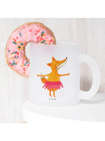 Mr. & Mrs. Panda Kaffeetasse Fuchs Ballerina ohne Spruch in Transparent