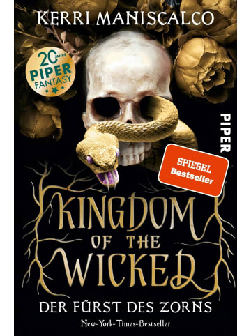 PIPER Kingdom of the Wicked - Der Fürst des Zorns | Eine düster-romantische...