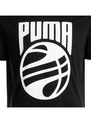 Puma T-Shirt Posterize in schwarz / weiß