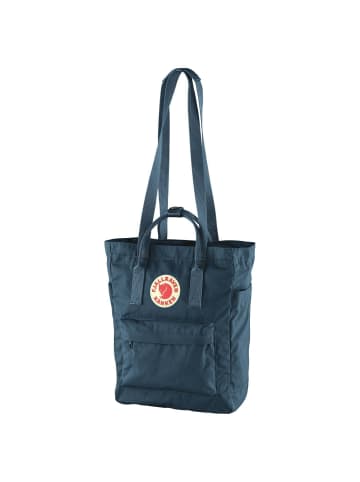 FJÄLLRÄVEN Kånken Totepack - Umhängetasche/Rucksack 13" 40 cm (deep forest) in navy