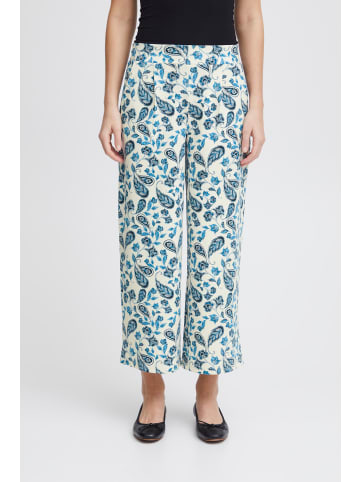 ICHI IHKATE PRINT PA23 regular fit in Baleine Blue Aop