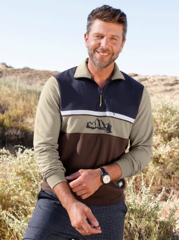 WITT WEIDEN Sweatshirt in schlamm