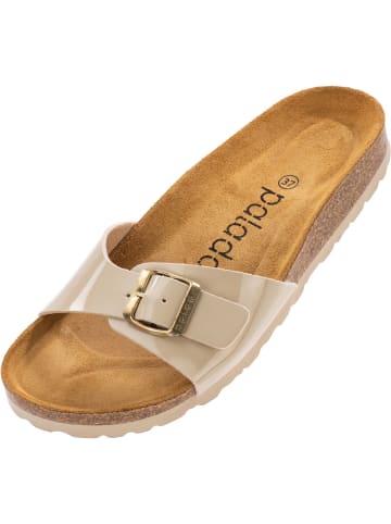 Palado Pantoletten Malta Lack in Beige
