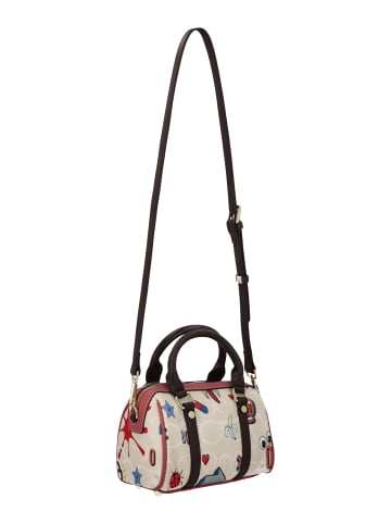 myMo Women Handbag in White Rose