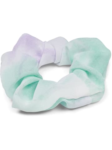 styleBREAKER Scrunchie Haargummi in Mint-Flieder