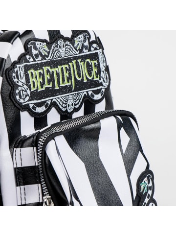 Beetlejuice Rucksack Damen Casual Rucksack Kunstleder Gothic Tasche