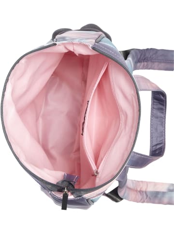 Venice Beach Rucksack in rosé/blau/grau
