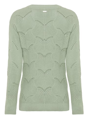 Laura Scott Ajourpullover in mint
