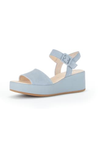 Gabor Fashion Plateau Sandale in Blau