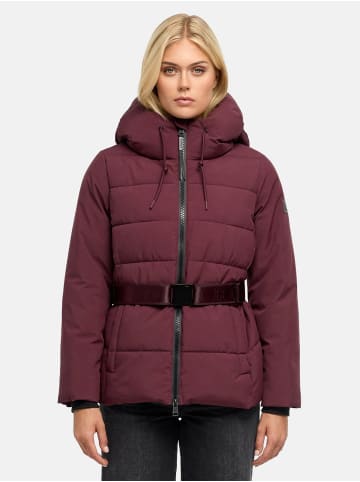 Navahoo Steppjacke Wattewunder XIV in Wine
