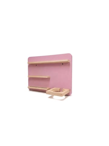 relaxdays Toniebox Regal in Rosa - (B)39 x (H)29 x (T)15 cm