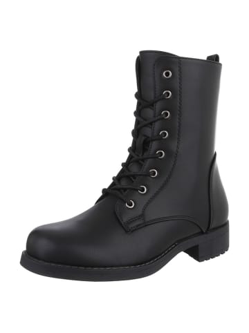 Ital-Design Stiefelette in Schwarz
