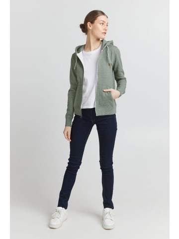 Oxmo Kapuzensweatjacke OXCelia in Grau
