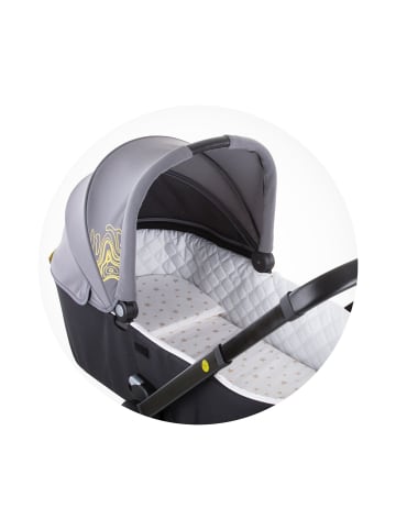 Chipolino Kinderwagen Matratze in grau