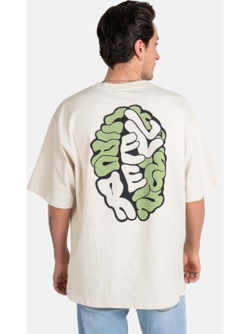 Reell T-Shirt "Brain T-Shirt" in Beige