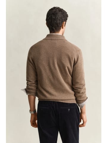 Gant Strickpoloshirt in melange - 0002
