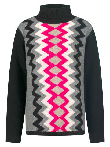 October Pullover in fuchsia