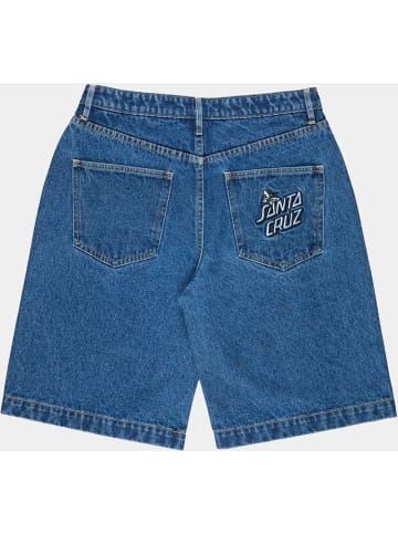 Santa Cruz Short "Flutter Flash Shorts" in Blau