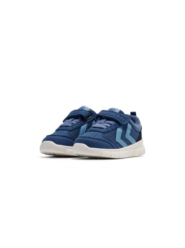 Hummel Klettverschluss Sneaker Crosslite Infant Lebensstil Kinder in TRUE BLUE