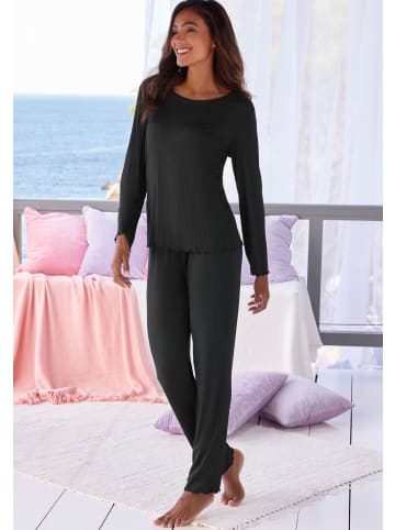VIVANCE DREAMS Pyjama in schwarz