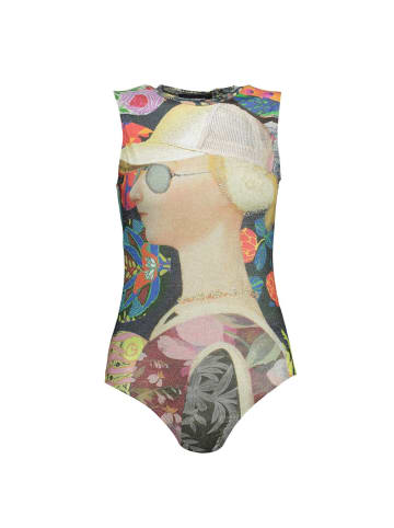 Desigual Grün Polyester Damen Body