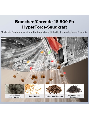 Roborock Saugroboter Qrevo Edge S5A in Weiß