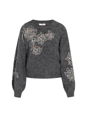 usha FESTIVAL Women Sweater in dark grey melange
