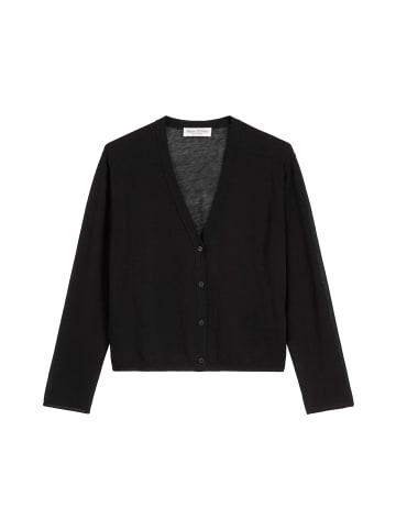Marc O'Polo Feinstrick-Cardigan slim in Schwarz