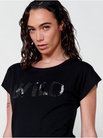 KOROSHI KurzÃ¤rmliges oberteil. in SCHWARZ