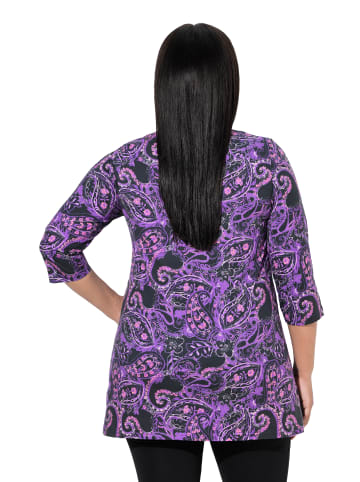 Ulla Popken Longshirt in schwarz