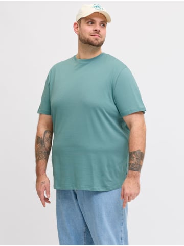 JACK & JONES PLUS T-shirt in Mineral Blue