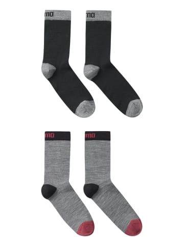 Reima Socken " Parit " in Schwarz