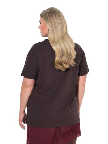 MIAMODA Shirt in mahagoni