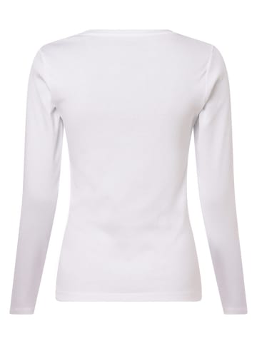 brookshire Langarmshirt in weiß