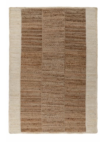 Vivorum Teppich Sisal und Cozy in creme - rechteckig