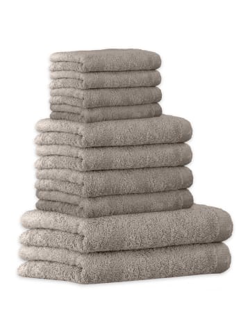 Cawö Handtuch 10er Pack in Graphit