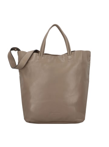 LIEBESKIND BERLIN Hera Schultertasche Leder 42 cm in neutral gray